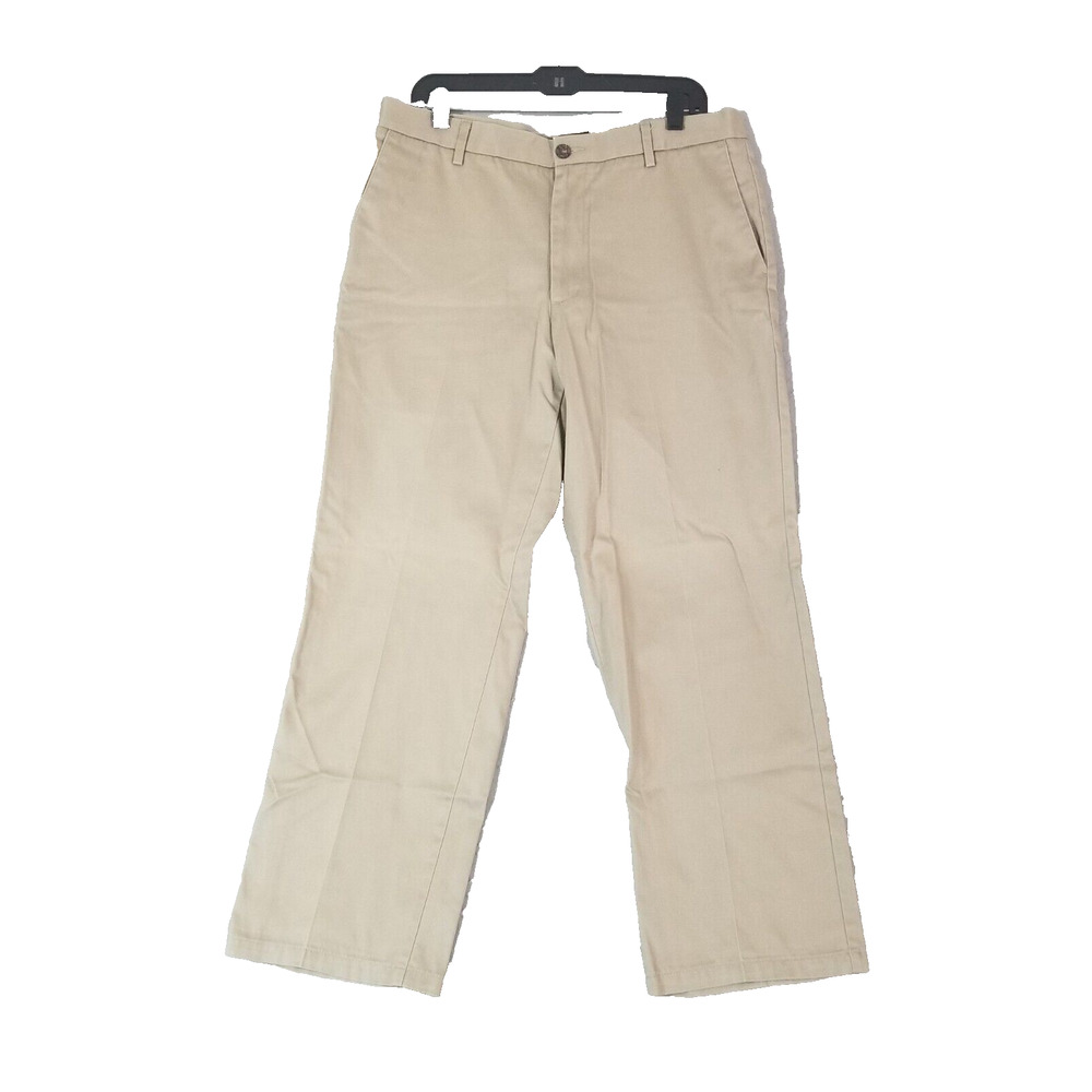 Dockers D2 signature khaki pants men's 34 x 29 beige regular fit preppy